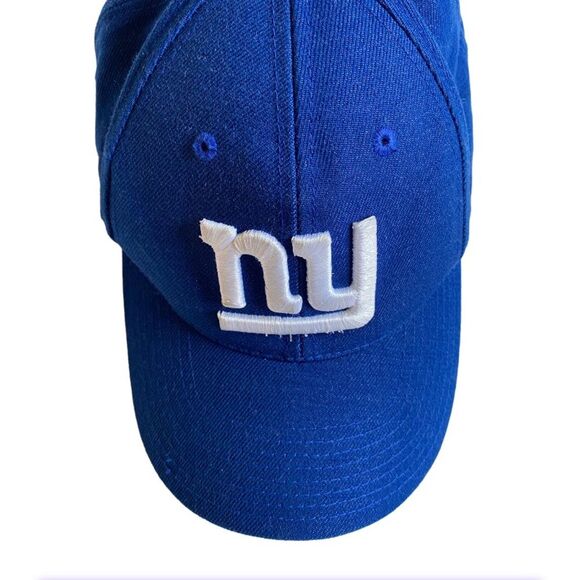 New York Giants NFL Reebok Hat Cap Blue White Adjustable Strapback One Size - Picture 2 of 14